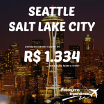 Promoção de passagens para os <b>ESTADOS UNIDOS</b>: Seattle ou Salt Lake City! A partir de R$ 1.334, ida e volta!