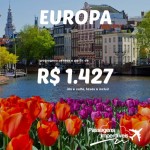 Promoção de passagens para a <b>EUROPA</b> – Amsterdam, Londres, Paris e mais! A partir de R$ 1.427, ida e volta!