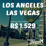 Promoção de passagens para <b>LOS ANGELES</b> ou <b>LAS VEGAS</b>, a partir de R$ 1.529, ida e volta, para viajar em 2015, inclusive para o Rock in Rio – Vegas!