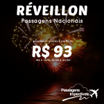 <b>RÉVEILLON 2015</b>: Promoção de <b>PASSAGENS NACIONAIS</b>, a partir de R$ 93, ida e volta!