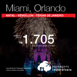 Passagens baratas para a <b>DISNEY</b> no <b>Natal</b>, <b>Réveillon</b> ou nas <b>Férias de Janeiro</b>: Miami ou Orlando, a partir de R$ 1.705, ida e volta!