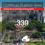 Promoção de Passagens para a <b>Argentina: Buenos Aires</b>! A partir de R$ 339, ida e volta; a partir de R$ 716, ida e volta, COM TAXAS INCLUÍDAS!