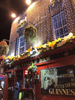 Dublin e a região de Temple Bar
