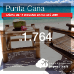 Promoção de Passagens para <b>PUNTA CANA</b>! A partir de R$ 1.764, ida e volta, COM TAXAS, em até 6x SEM JUROS! Datas para viajar até 2019!