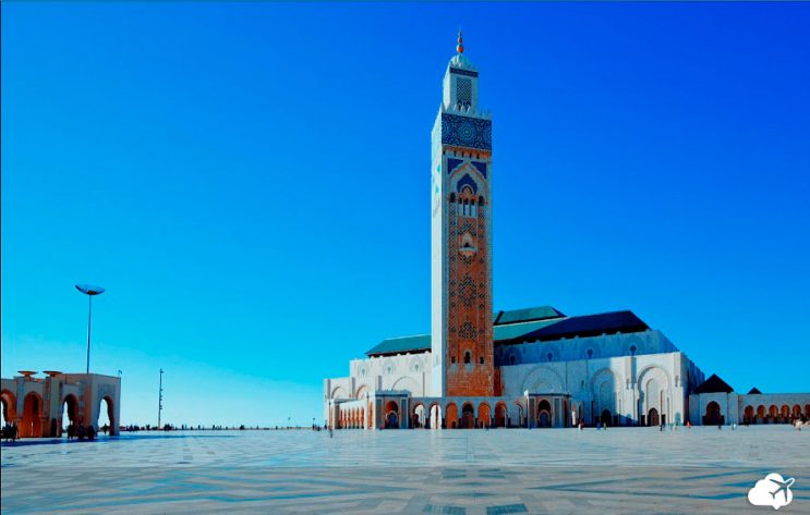 mesquita hassan ii casablanca marrocos