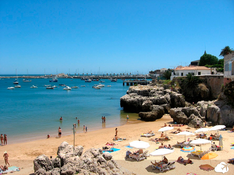praia cascais portugal