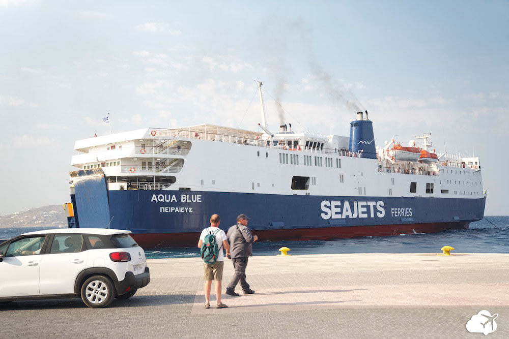 ferry ilhas gregas