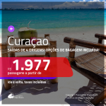 Promoção de Passagens para <b>CURAÇAO</b>! A partir de R$ 1.977, ida e volta, c/ taxas! Com opções de BAGAGEM INCLUÍDA!