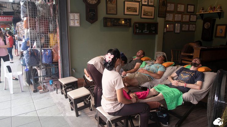 massagem tailandesa em Khao San Road bangkok