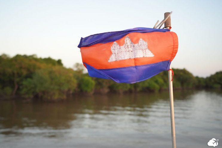bandeira do camboja