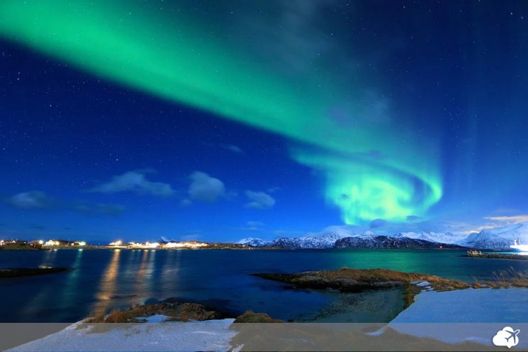 aurora boreal na noruega