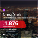 Promoção de Passagens para <b>NOVA YORK</b>! A partir de R$ 1.876, ida e volta, c/ taxas!