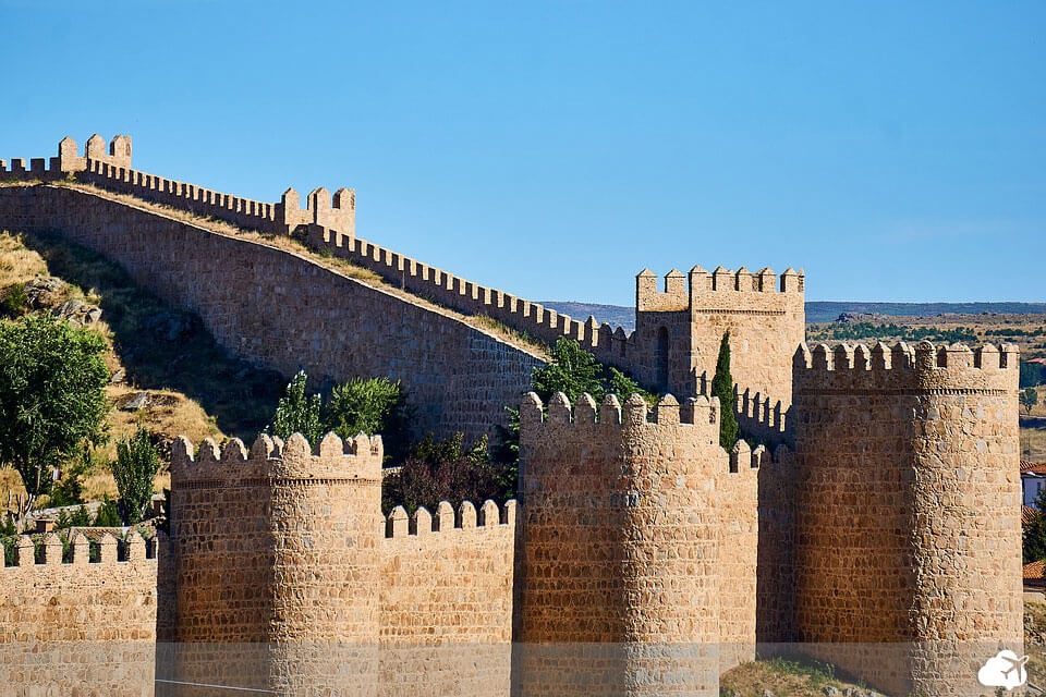 muralha de ávila na espanha
