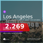 Passagens para <b>LOS ANGELES</b>, com datas para viajar em 2021: de Janeiro até Outubro! A partir de R$ 2.269, ida e volta, c/ taxas!