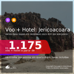 <b>PASSAGEM + HOTEL</b> para <b>JERICOACOARA</b>, com datas para viajar até Dezembro 2021! A partir de R$ 1.175, por pessoa, quarto duplo, c/ taxas, em até 10x SEM JUROS!