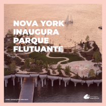 Novo ponto turístico: NYC inaugura parque Little Island sobre rio Hudson