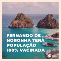 Fernando de Noronha será a primeira região com 100% da população vacinada
