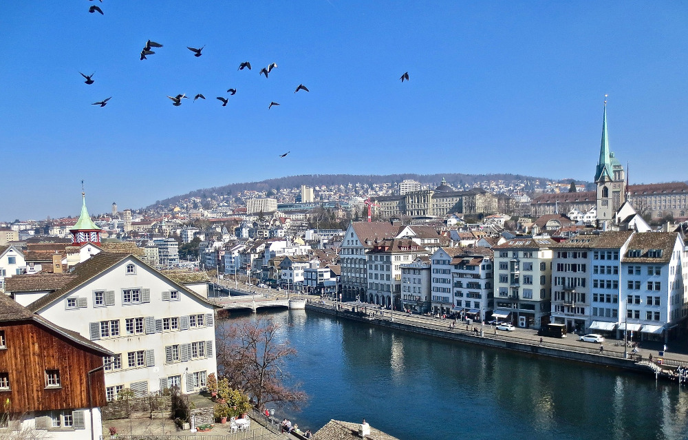 zurique, capital da suiça