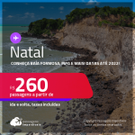 Passagens para <strong>NATAL</strong>: conheça Baía Formosa, Pipa e mais<strong>!</strong> Valores a partir de R$ 260, ida e volta, c/ taxas! Datas até 2022!