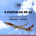 VOLTOU: Passagens aéreas nacionais da GOL a partir de R$ 20 o trecho + taxas