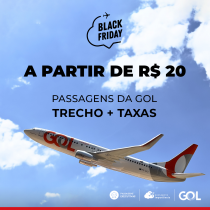 CORRE: Passagens aéreas nacionais da GOL a partir de R$ 20 o trecho + taxas