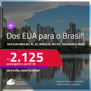 Do Exterior para o Brasil – Página: 2 – Dicas de passagens aéreas nacionais  e internacionais em promoção – Passagens Imperdíveis
