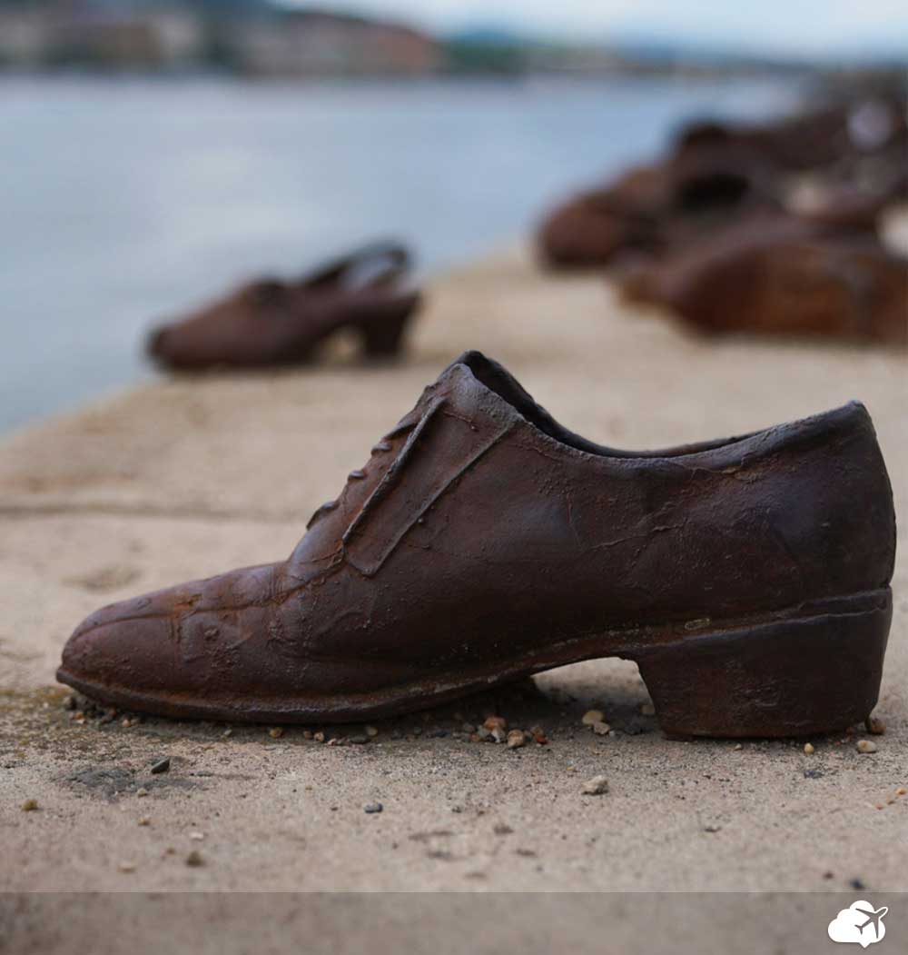 Memorial dos sapatos no Danúbio
