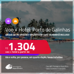 <strong>PASSAGEM + HOTEL</strong> em <strong>PORTO DE GALINHAS</strong> a partir de R$ 1.304, por pessoa, quarto duplo, c/ taxas! Opções com CAFÉ DA MANHÃ incluso!