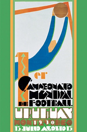 imagem vertical do poster da copa de 1930