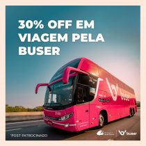 Buser: viagens de ônibus com desconto para o verão