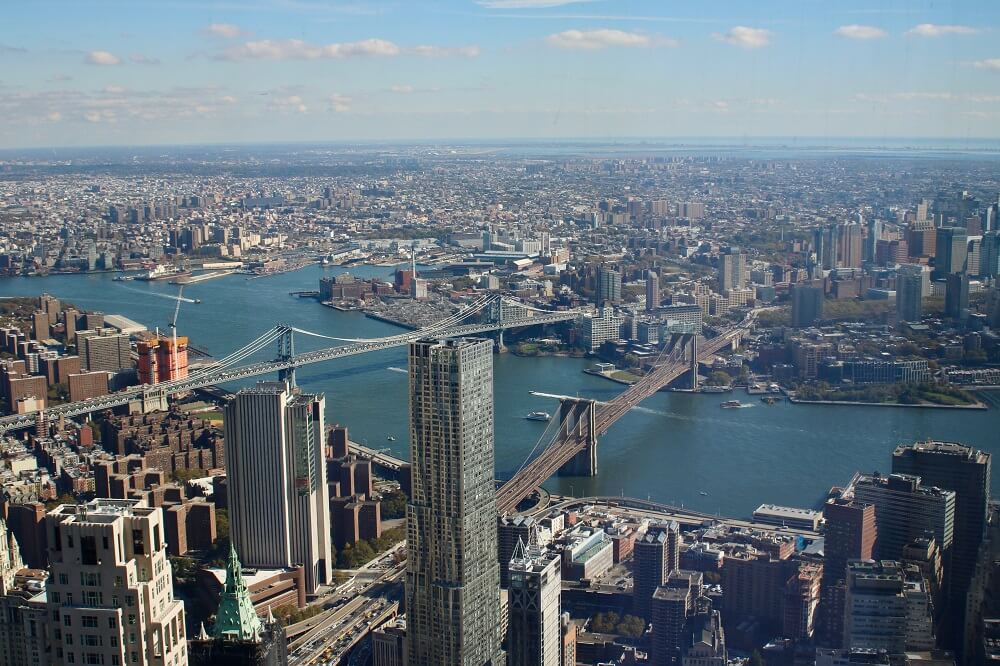 foto de Nova York vista de cima