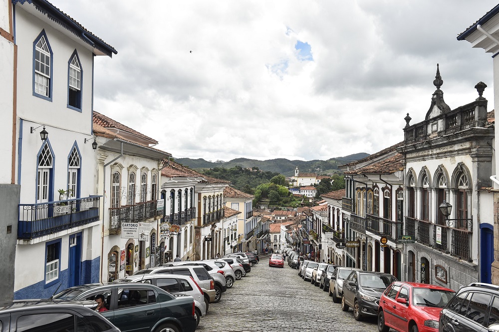 Foto da Rua Direita em Ouro Preto 