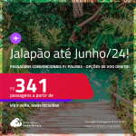 Programe sua viagem para o Jalapão! Passagens convencionais para <strong>PALMAS</strong>! A partir de R$ 341, ida e volta, c/ taxas! Opções de VOO DIRETO!