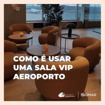 Lounge Nomad: aguarde seu voo em uma experiência VIP