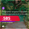Programe sua viagem para o Jalapão! Passagens para <strong>PALMAS</strong>! A partir de R$ 585, ida e volta, c/ taxas! Em até 10x SEM JUROS!